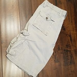 Boy's Buckle Black cargo shorts